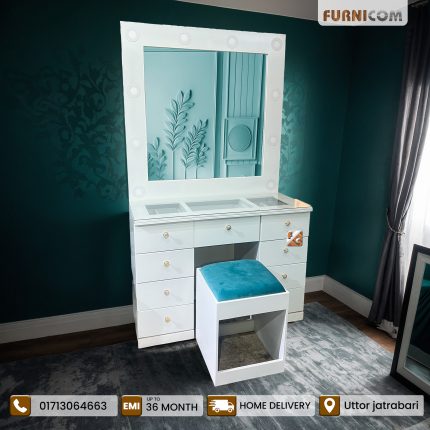 [:en]Dressing Table With Dressing Stool[:]