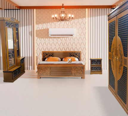 [:en]Furnicom Bedroom set / Bedroom furniture/ Bedset / bed with side tables/ Almari / Showcase / Wardrobe Furnicom Bedroom set / Bedroom furniture/ Bedset / bed with side tables/ Almari / Showcase / Wardrobe[:]