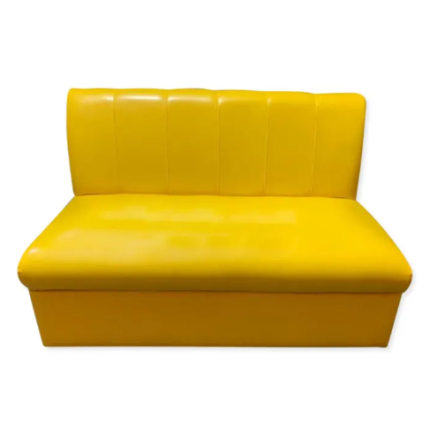 [:en]Stylish and New two seater sofa armless - Yellow[:]